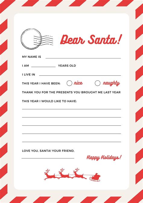 Create festive letters from Santa with ease.