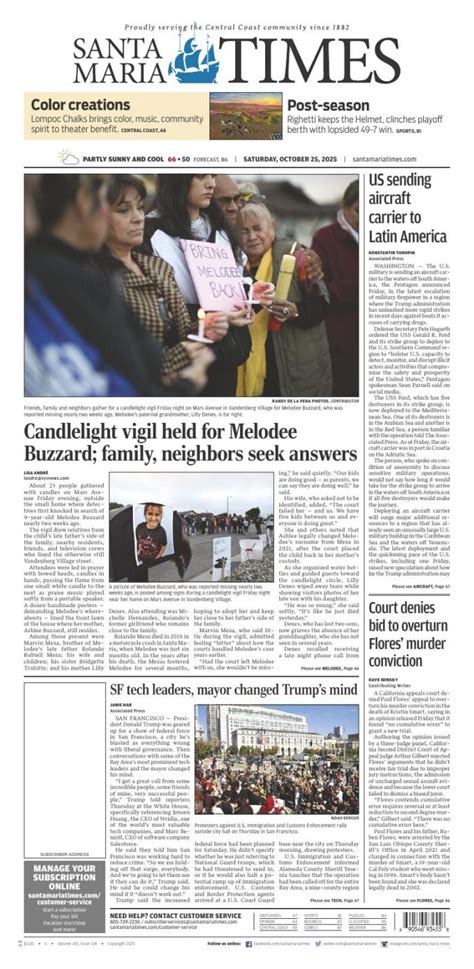 santamariatimes arrest logs