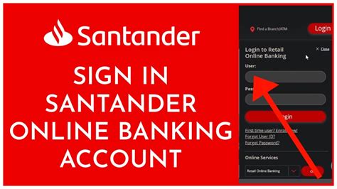 santander bank login