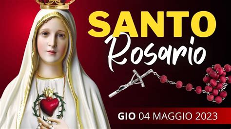 santo rosario di oggi