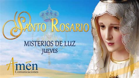 santo rosario dia jueves