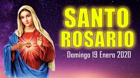 santo rosario hoy domingo