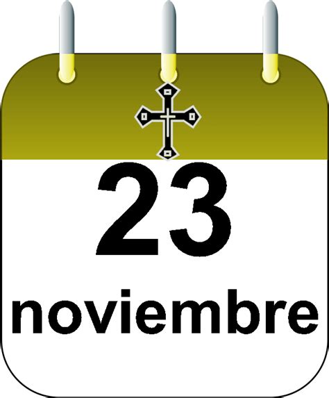 santoral 23 de noviembre