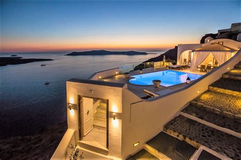 santorini holiday rentals with private pool