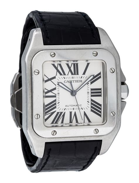 santos 100 cartier watch price