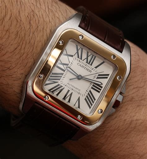 santos 100 cartier watch review