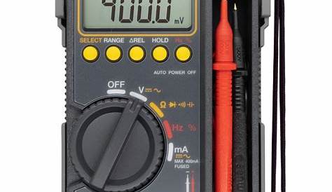 Buy Sanwa CD771 Digital Multimeter (AC Voltage Range 4V