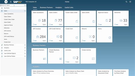 sap business one reporting and analytics