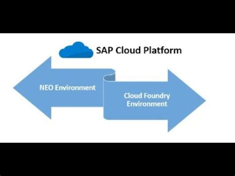 sap cloud foundry vs neo