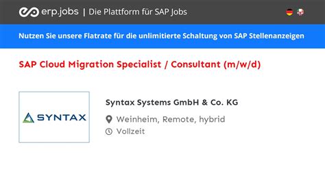 sap cloud migration jobs