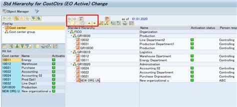 Sap Cost Center Delete