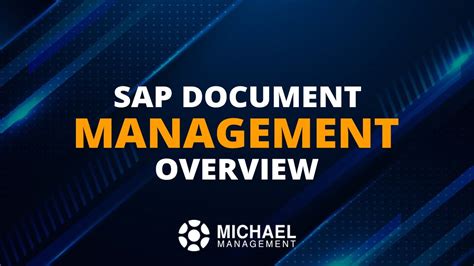 sap document management tables