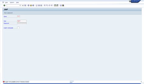 Sap Error In License Check