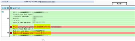 Sap Error In Pre-Export Methods For Request