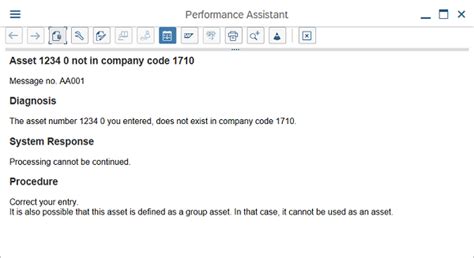 Sap Error Message Long Text