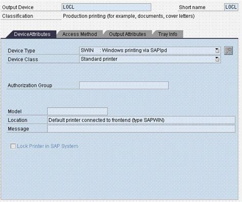 sap front end printing