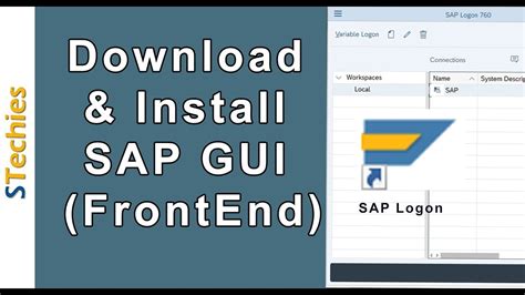 sap gui logon download