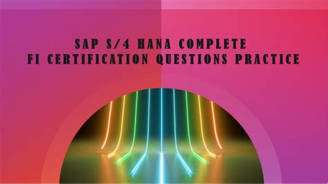 sap hana certification questions