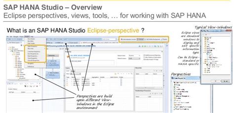 sap hana studio