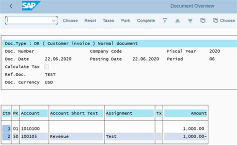 Sap Invoice Transaction Code
