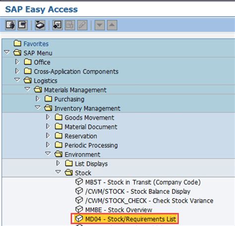 sap md_stock_requirements_list_api