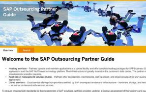 sap outsourcing partner guide