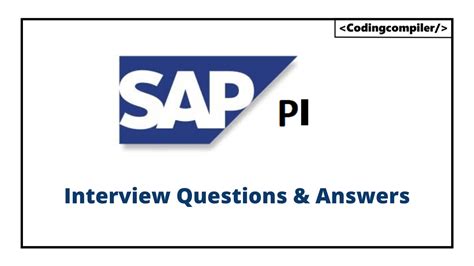 sap pi po interview questions for experienced