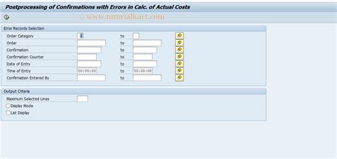 Sap Pm Error Calculating Costs For Order