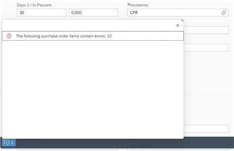Sap Po Error Handling Using Badi Me_Process_Po_Cust