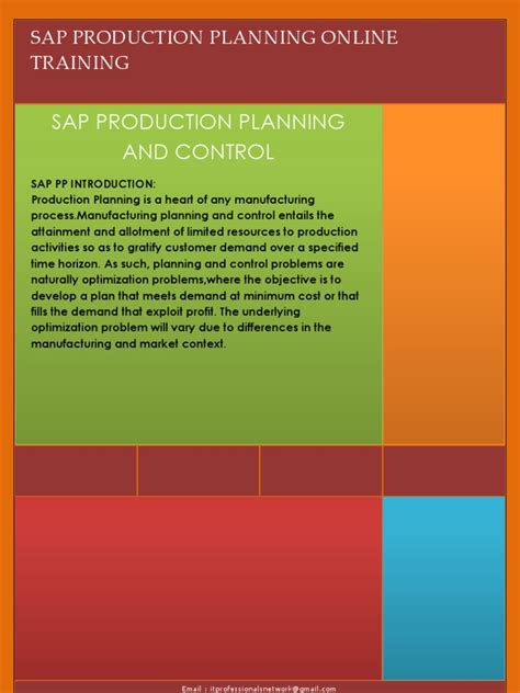 sap pp training pdf