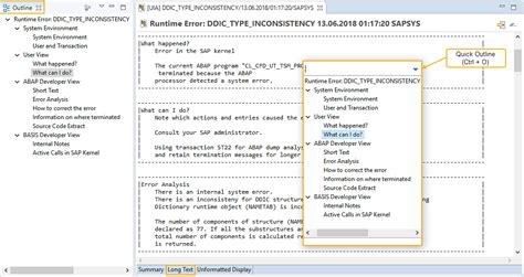 Sap Runtime Error Assertion_Failed Occurred