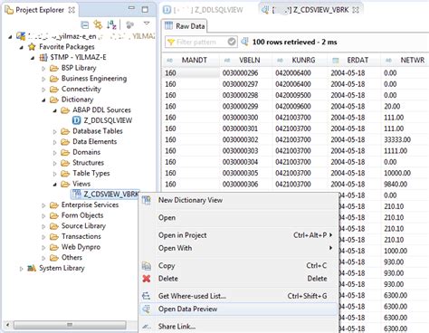 sap system date in cds view