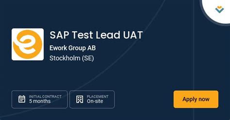 sap test lead jobs
