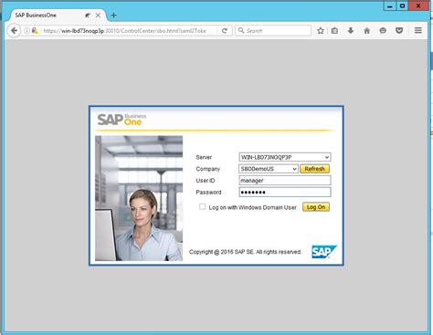 sap web portal login