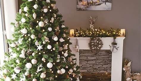 Sapin de Noël en blanc 32 façons magnifiques de décorer