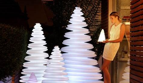 Sapin Led Blanc Lumineux Froid 16 LED Décoration Lumineuse