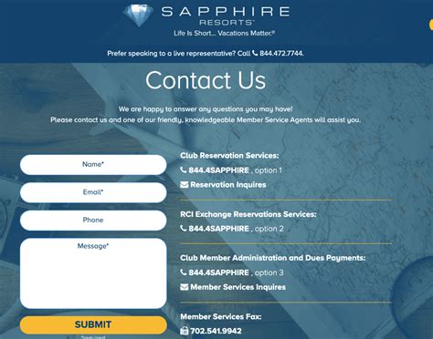sapphire resorts cancel contract