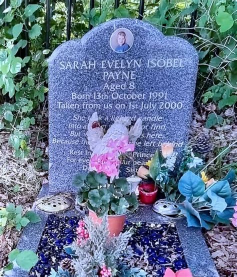 sarah payne find a grave