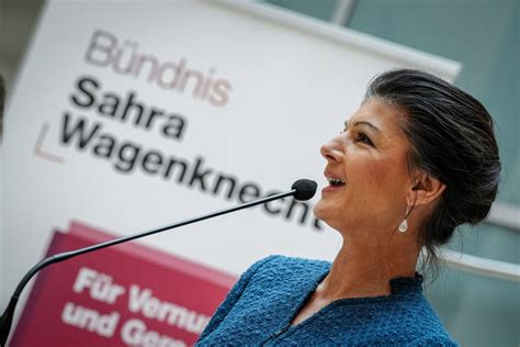 sarah wagenknecht eigene partei