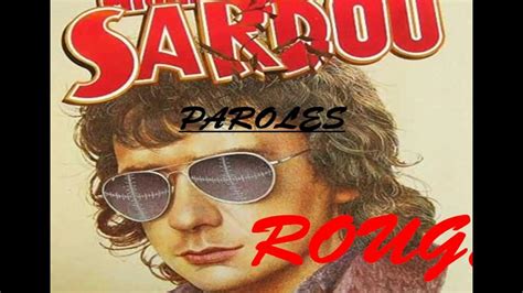 sardou chansons rouge