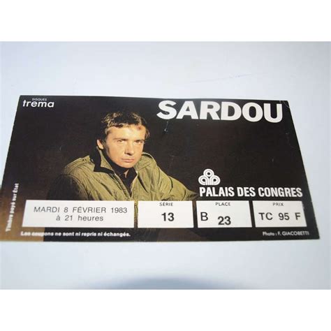 sardou concert 1983