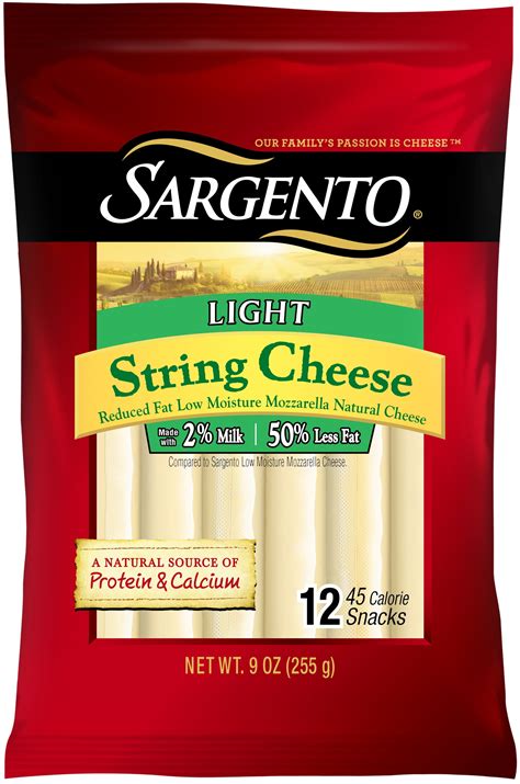 Sargento String Cheese Light
