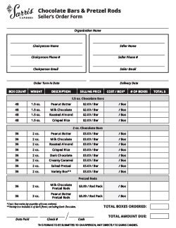 sarris candy easter order form