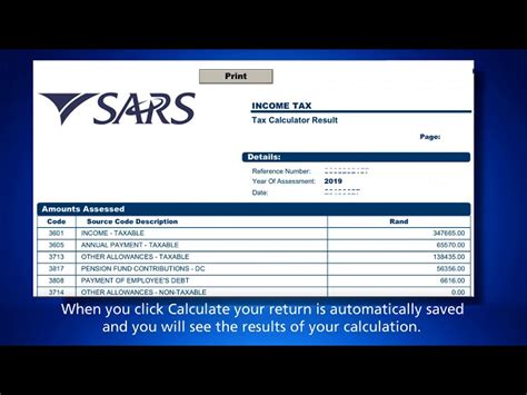 sars tax tables monthly 2024