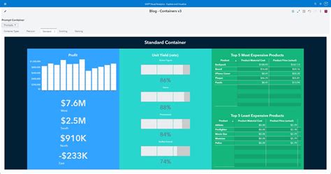 sas visual analytics report examples