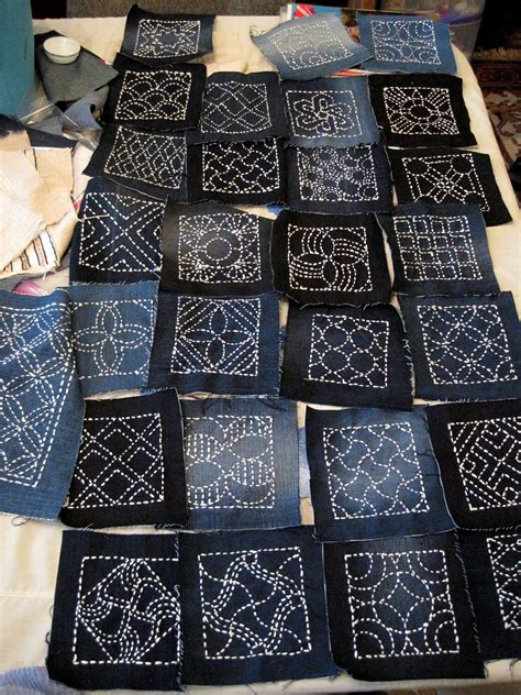 Sashiko Embroidery Projects