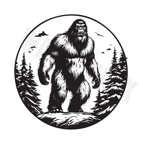 Discover the Best Sasquatch SVG Designs for Your Next Project - Get Creative with these Top Picks!