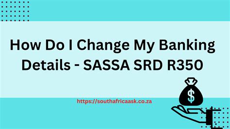 sassa status check change banking details