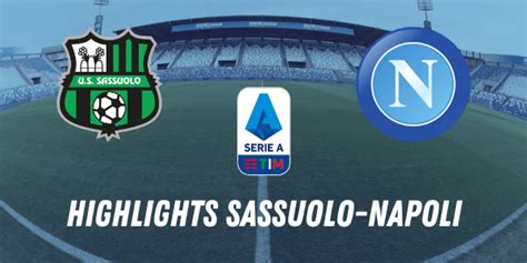 sassuolo napoli highlights sky