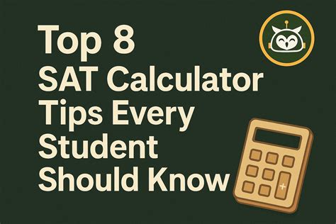 SAT calculator tips